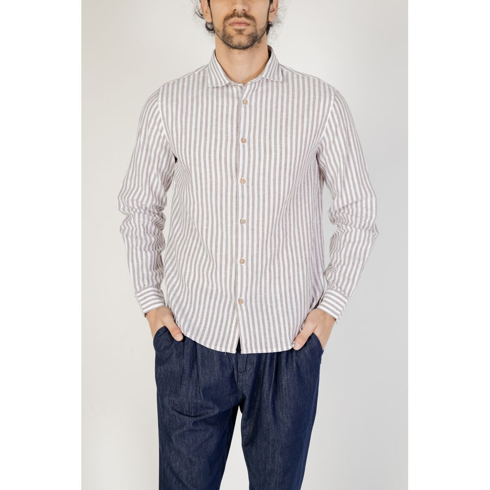 Hamaki-Ho Brown Linen Shirt IT46 | M