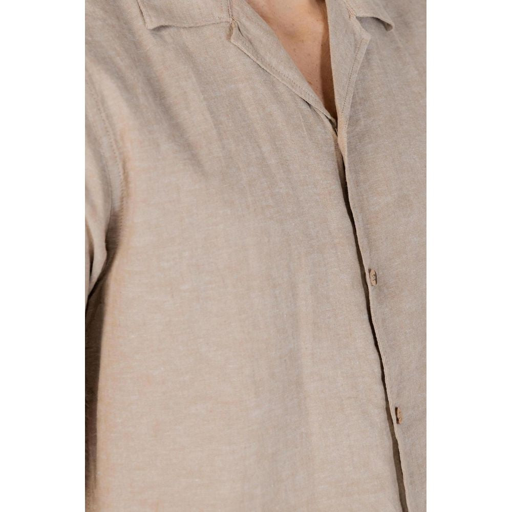 Hamaki-Ho Beige Linen Shirt IT46 | M