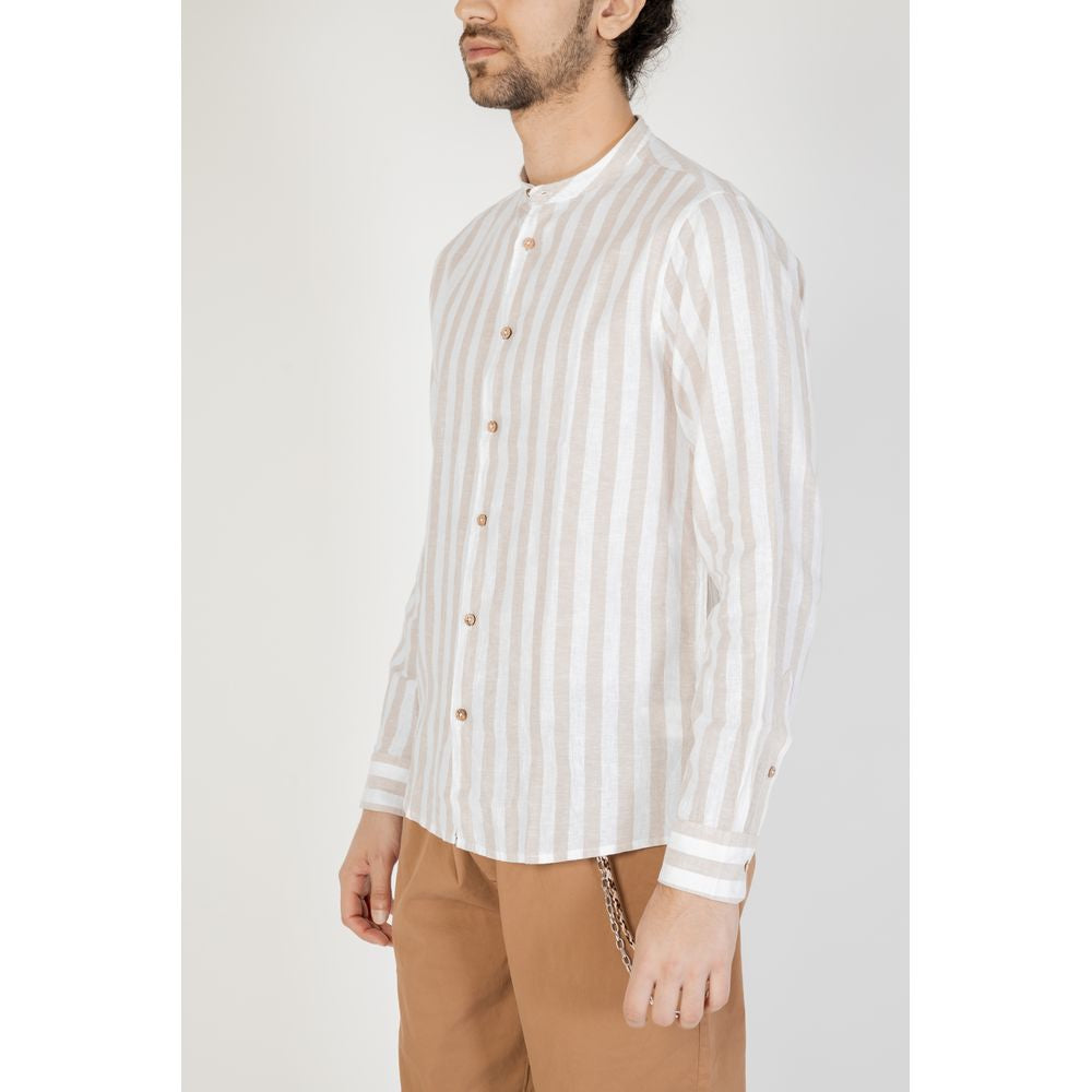 Hamaki-Ho Beige Linen Shirt IT48 | L