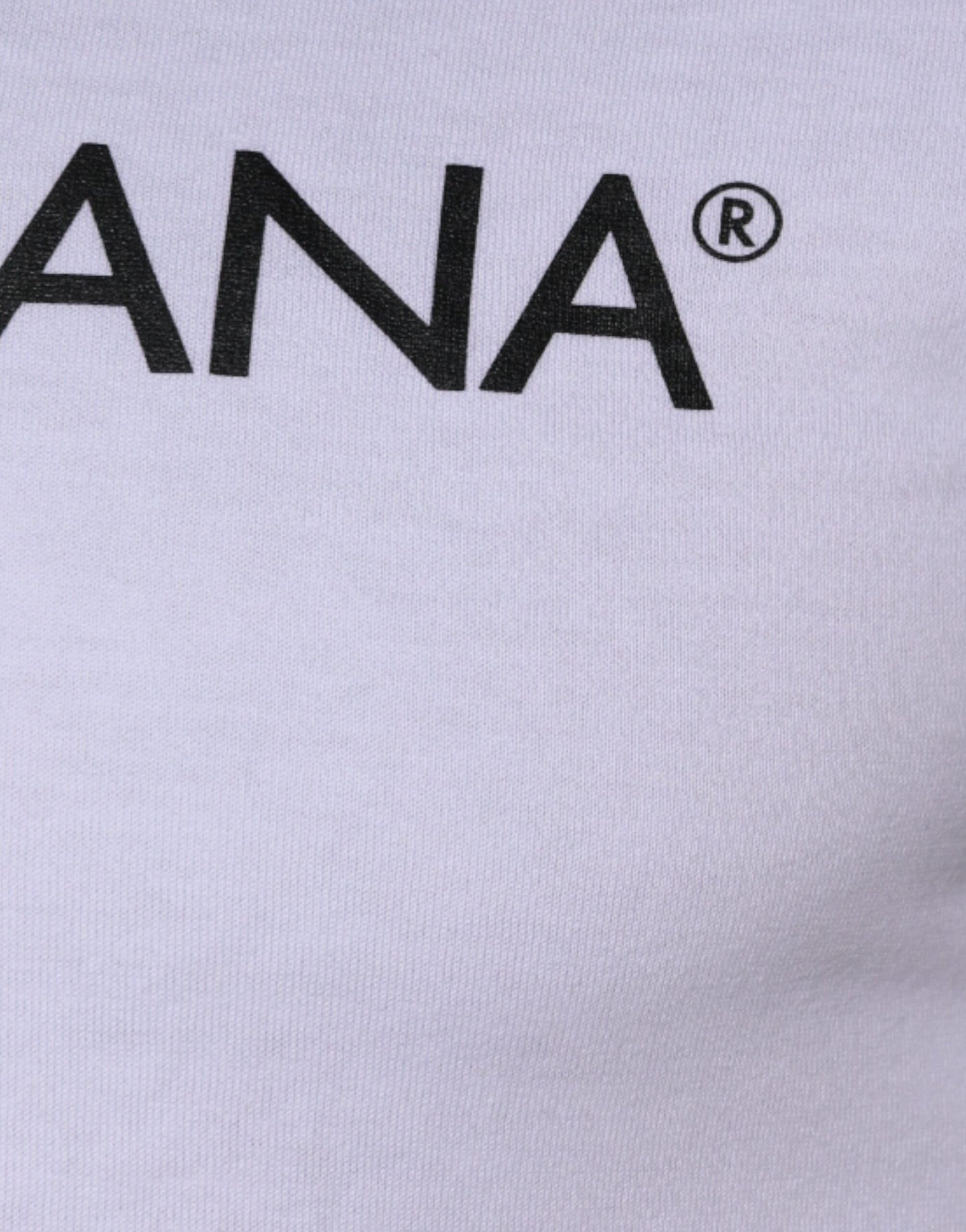 Dolce & Gabbana White Logo Print Cotton Crew Neck T-shirt IT46 / S