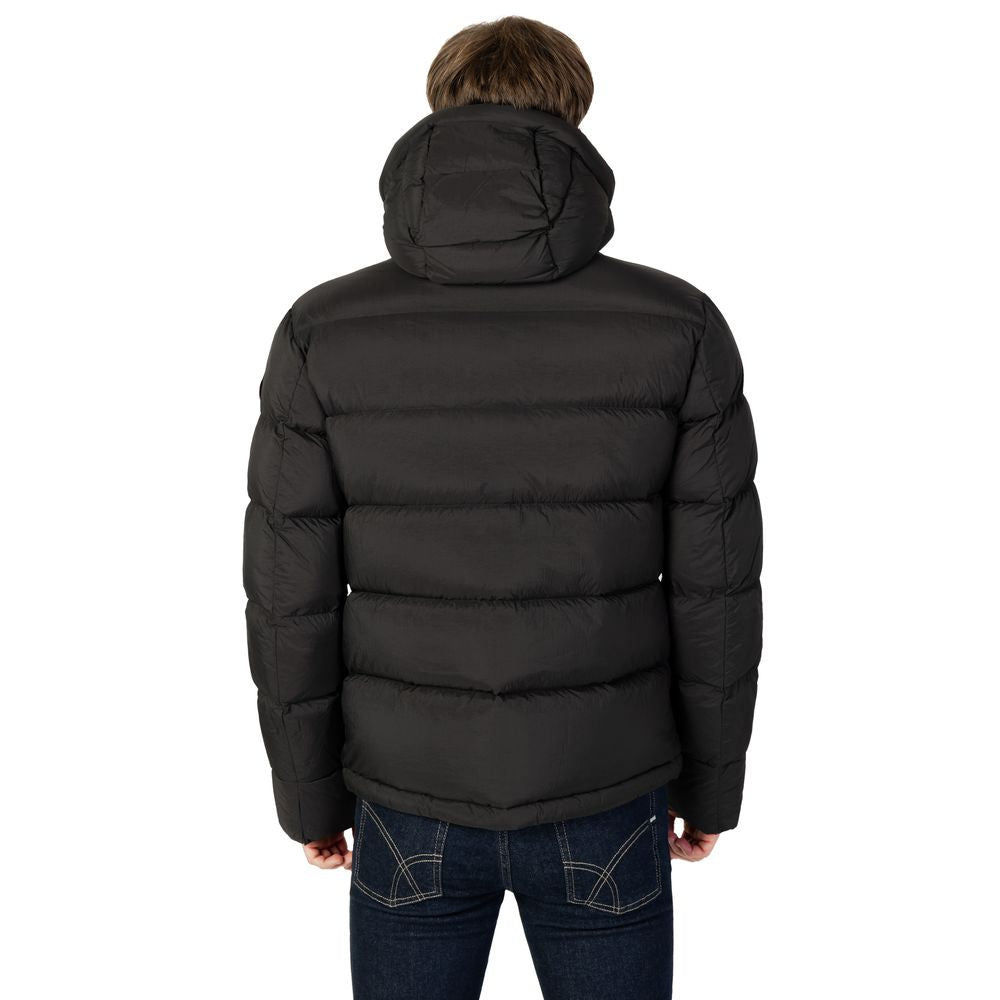 Blauer Black Polyamide Jacket IT52 | XL