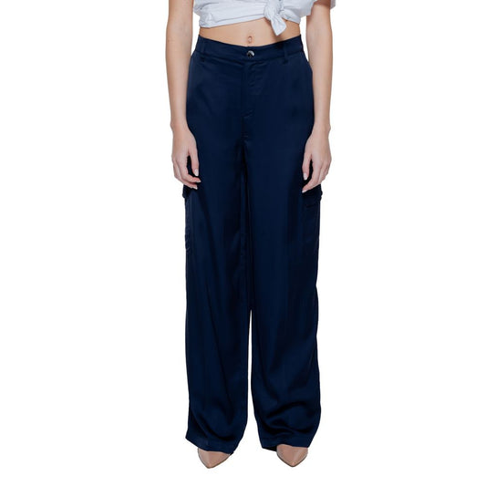 Street One Blue Viscose Jeans & Pant