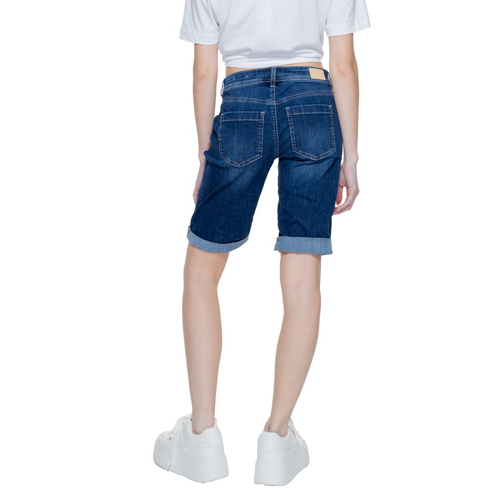 Street One Blue Cotton Short W26