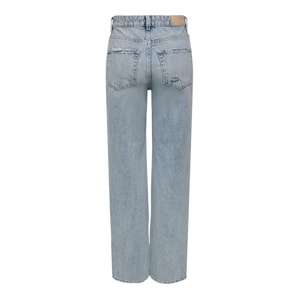 Only Light Blue Cotton Jeans & Pant W26 / L32