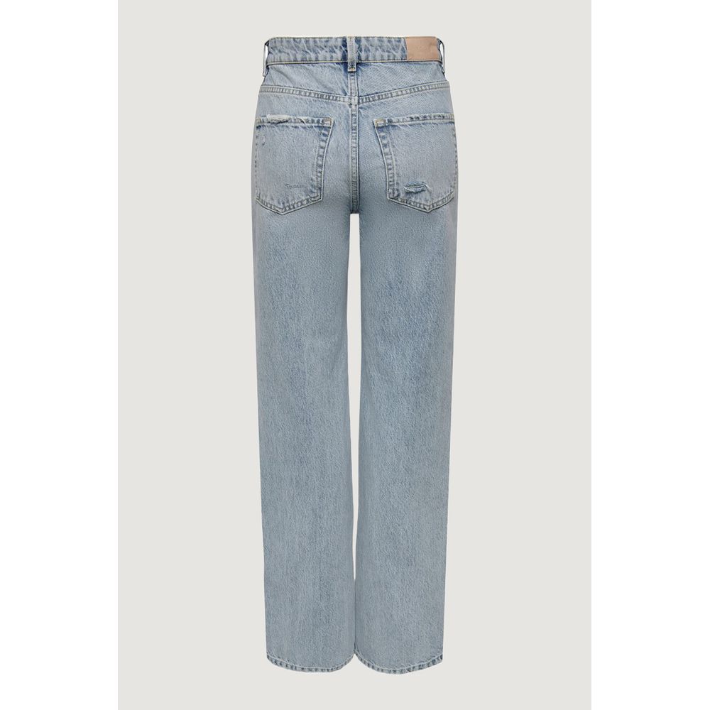 Only Light Blue Cotton Jeans & Pant W26 / L32