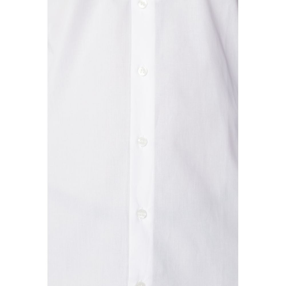 Calvin Klein White Cotton Shirt IT43 / XL