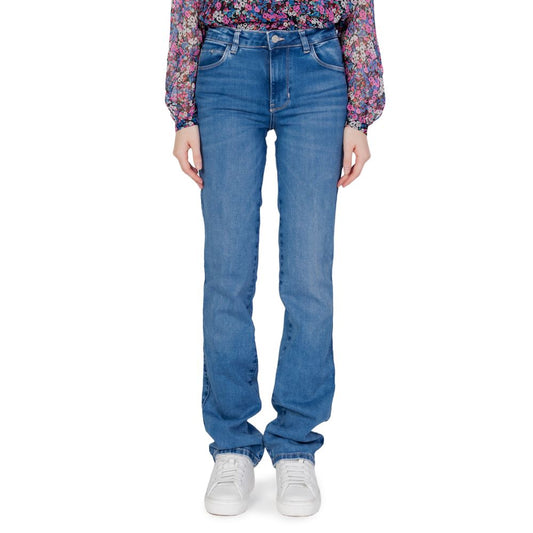 Guess Light Blue Organic Cotton Jeans & Pant