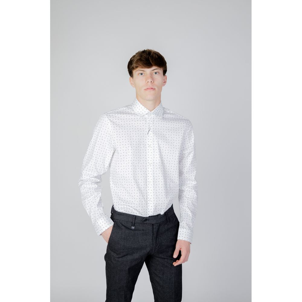 Calvin Klein White Cotton Shirt