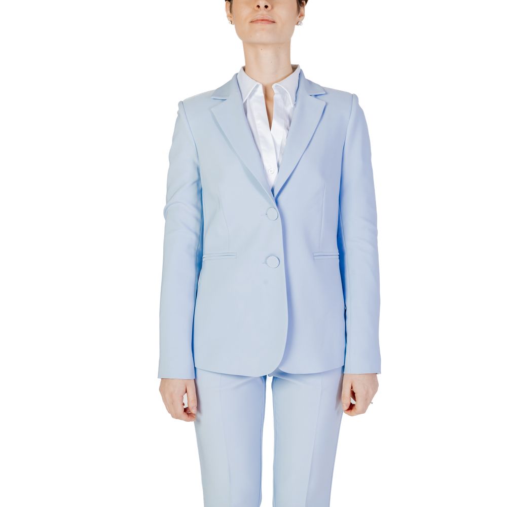 Sandro Ferrone Blue Polyester Suits & Blazer IT46 | L