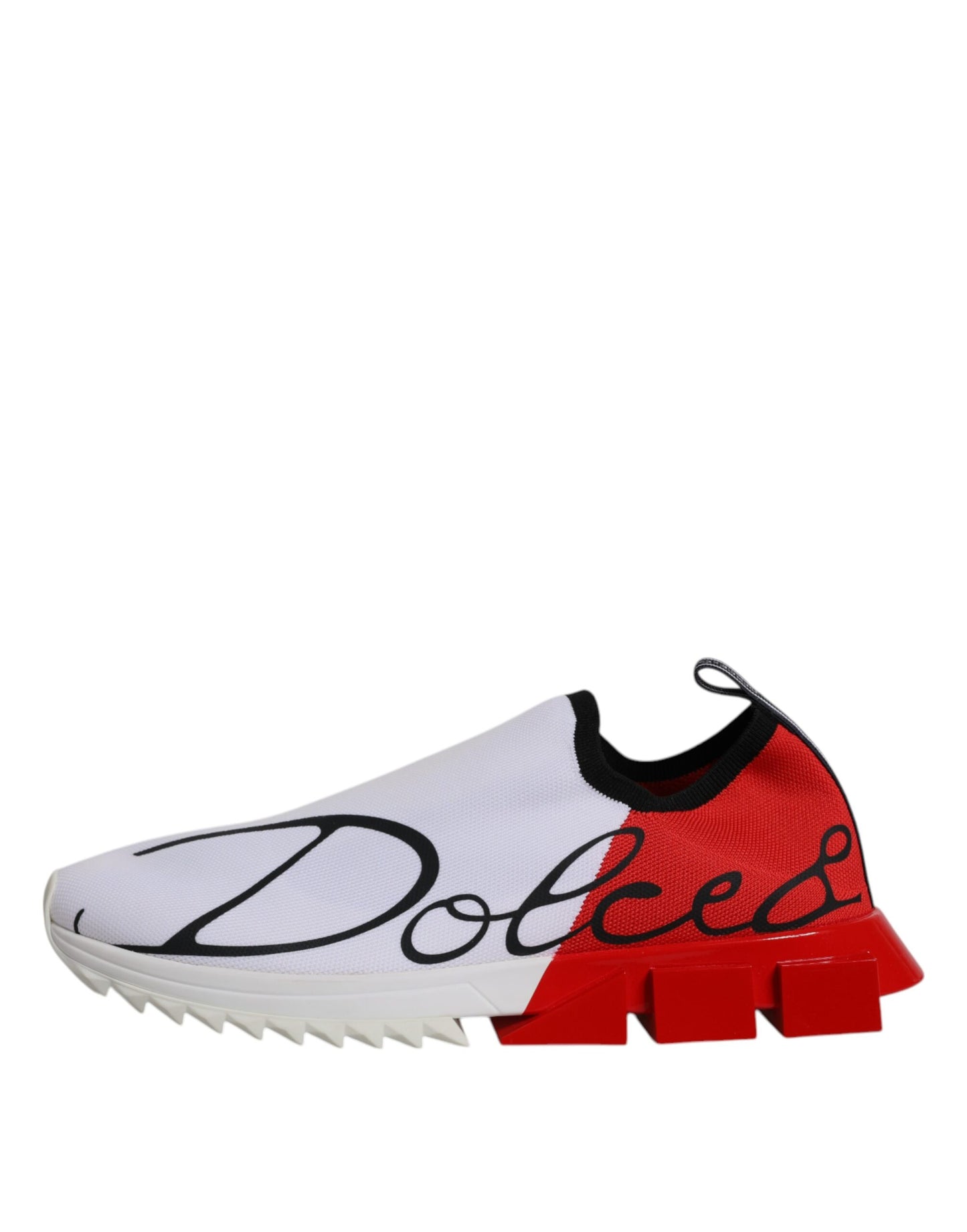 Dolce & Gabbana White Red Sorrento Sneakers Shoes EU45 / US12