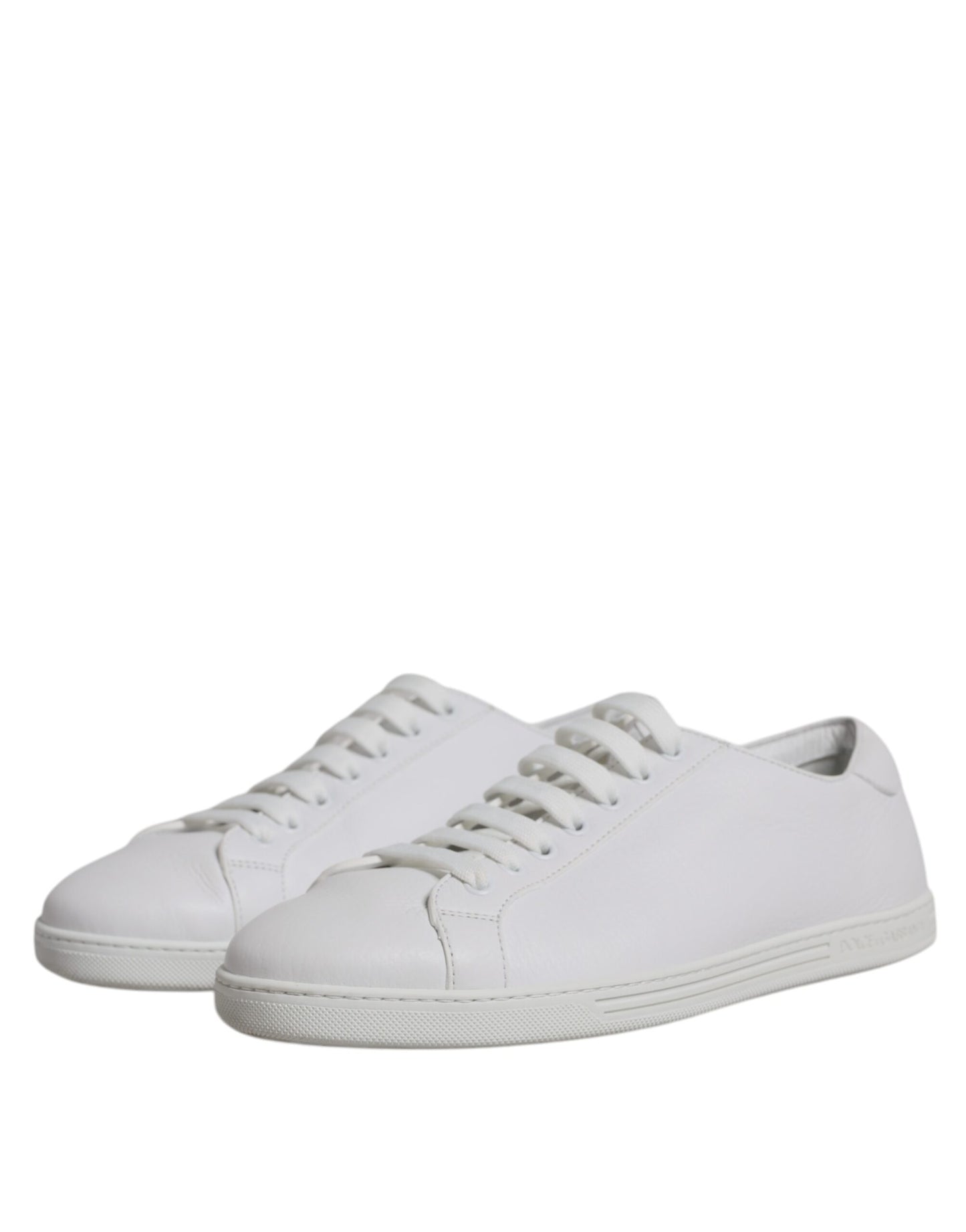 Dolce & Gabbana White Low Top Men Saint Tropez Sneakers Shoes EU41 / US8