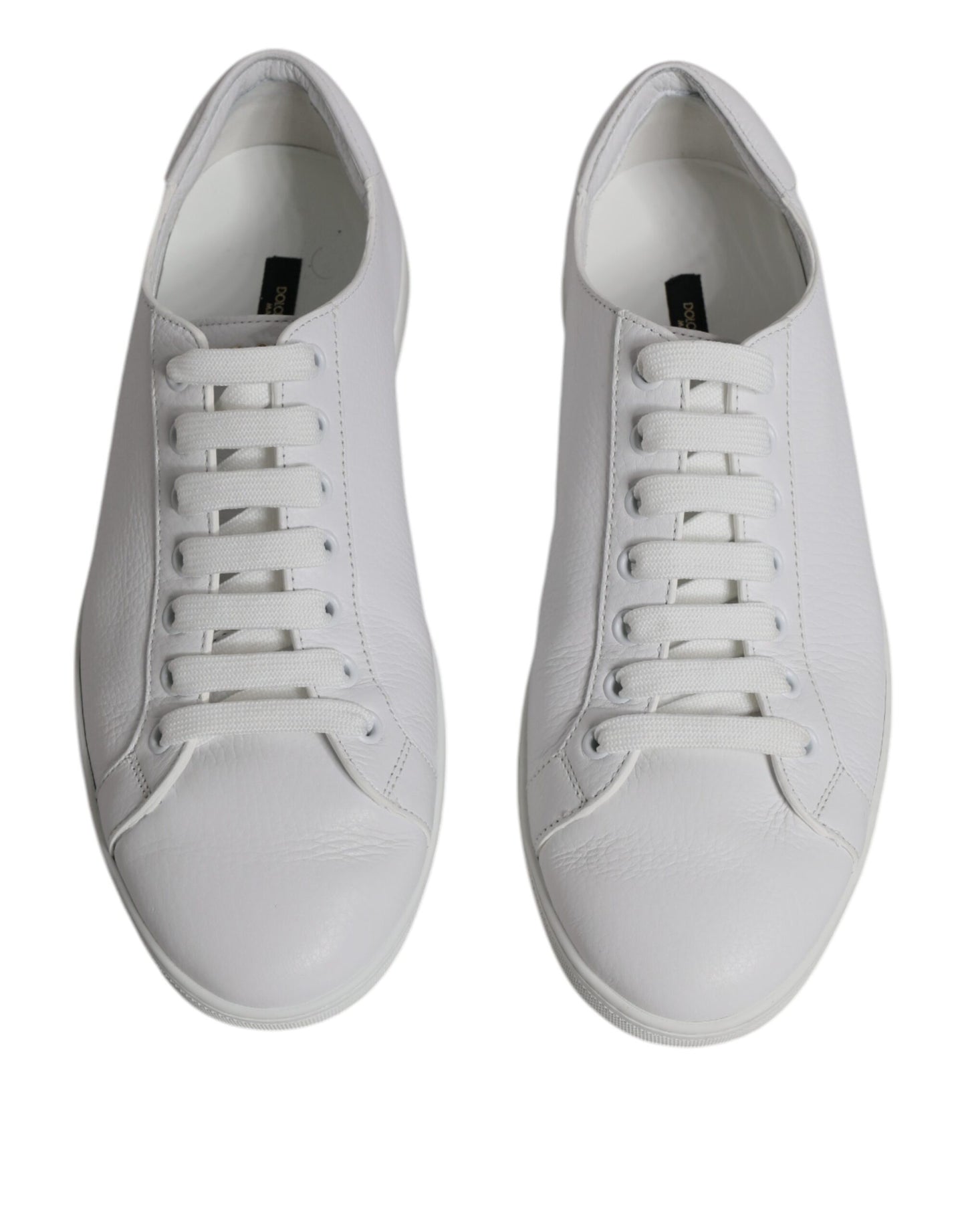 Dolce & Gabbana White Low Top Men Saint Tropez Sneakers Shoes EU41 / US8