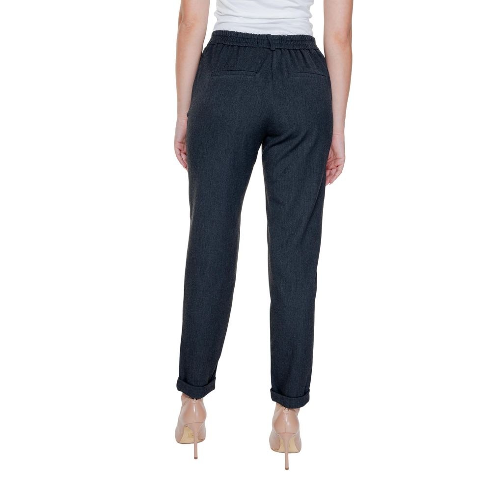 Vero Moda Gray Polyester Jeans & Pant