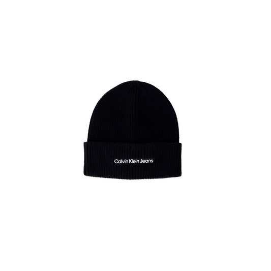 Calvin Klein Jeans Black Cotton Hat