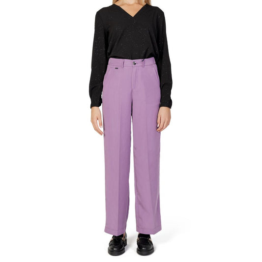 Street One Purple Lyocell Jeans & Pant