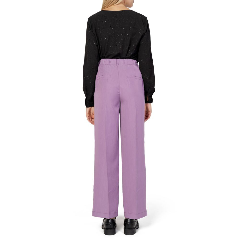 Street One Purple Lyocell Jeans & Pant