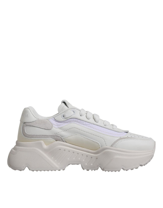 Dolce & Gabbana White Daymaster Low Top Sneakers Shoes