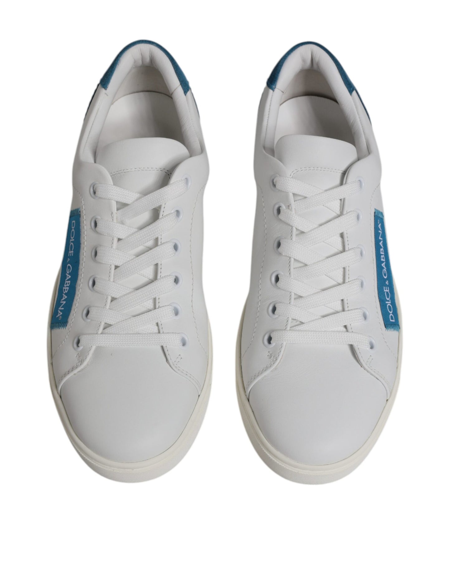 Dolce & Gabbana White London Calf Leather Sneakers Shoes EU37 / US7