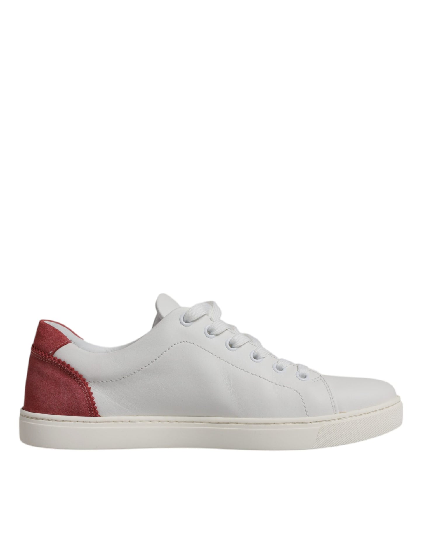 Dolce & Gabbana White London Calf Leather Sneakers Shoes EU38 / US8