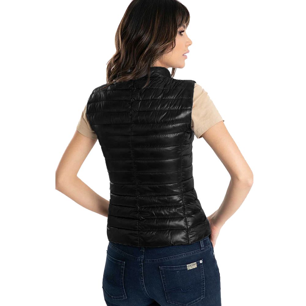 Herno Black Nylon Vest IT38 | XS