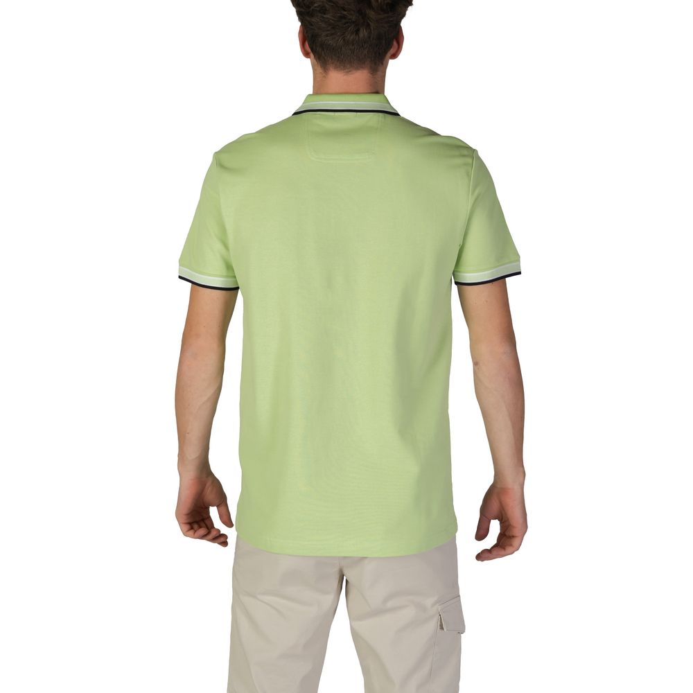 Hugo Boss Green Cotton Polo  IT46 | M