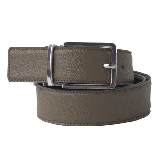 Cavalli Class Brown Leather Di Calfskin Belt 90 cm / 36 Inches