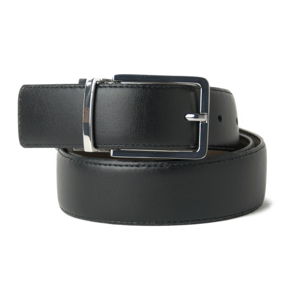 Cavalli Class Brown Leather Di Calfskin Belt 90 cm / 36 Inches