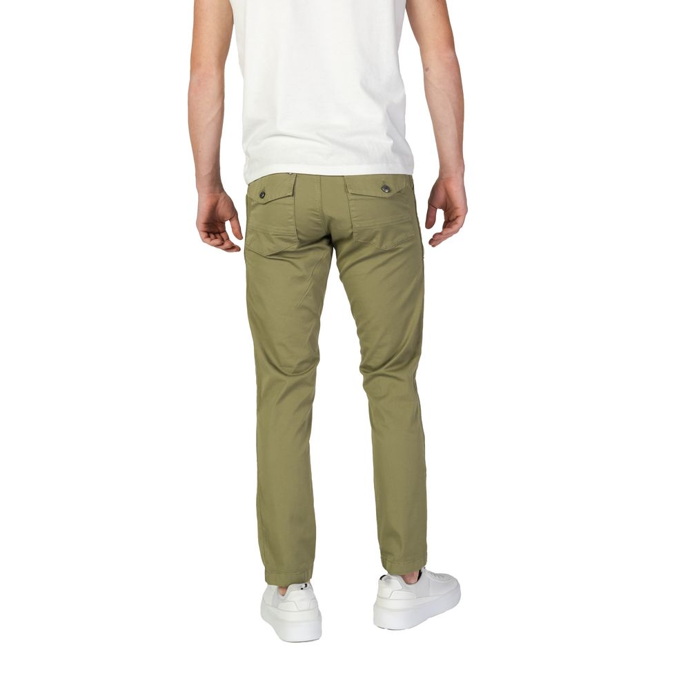 Refrigiwear Green Cotton Jeans & Pant