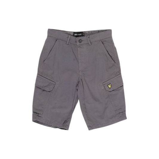 Lyle & Scott Gray Cotton Short