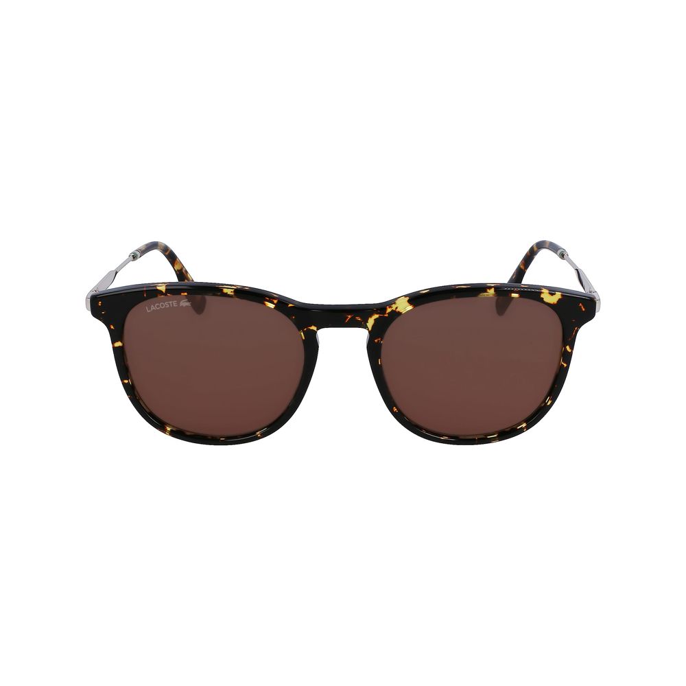 Lacoste Brown Acetate Sunglasses