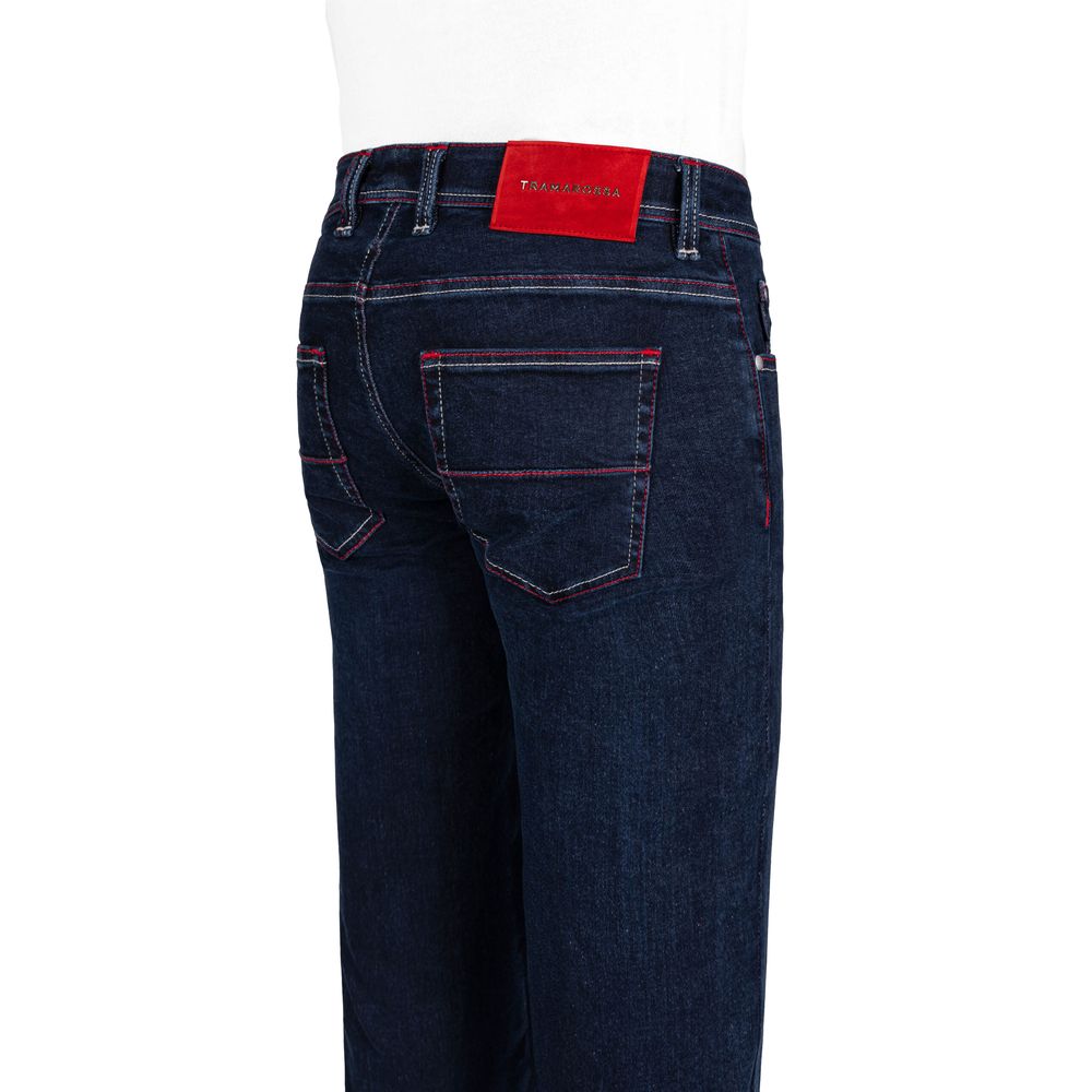 Tramarossa Blue Cotton Jeans & Pant