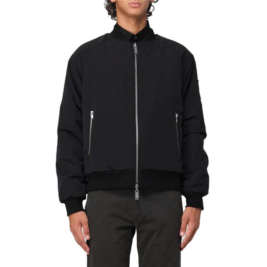 Moose Knuckles Black Nylon Jacket