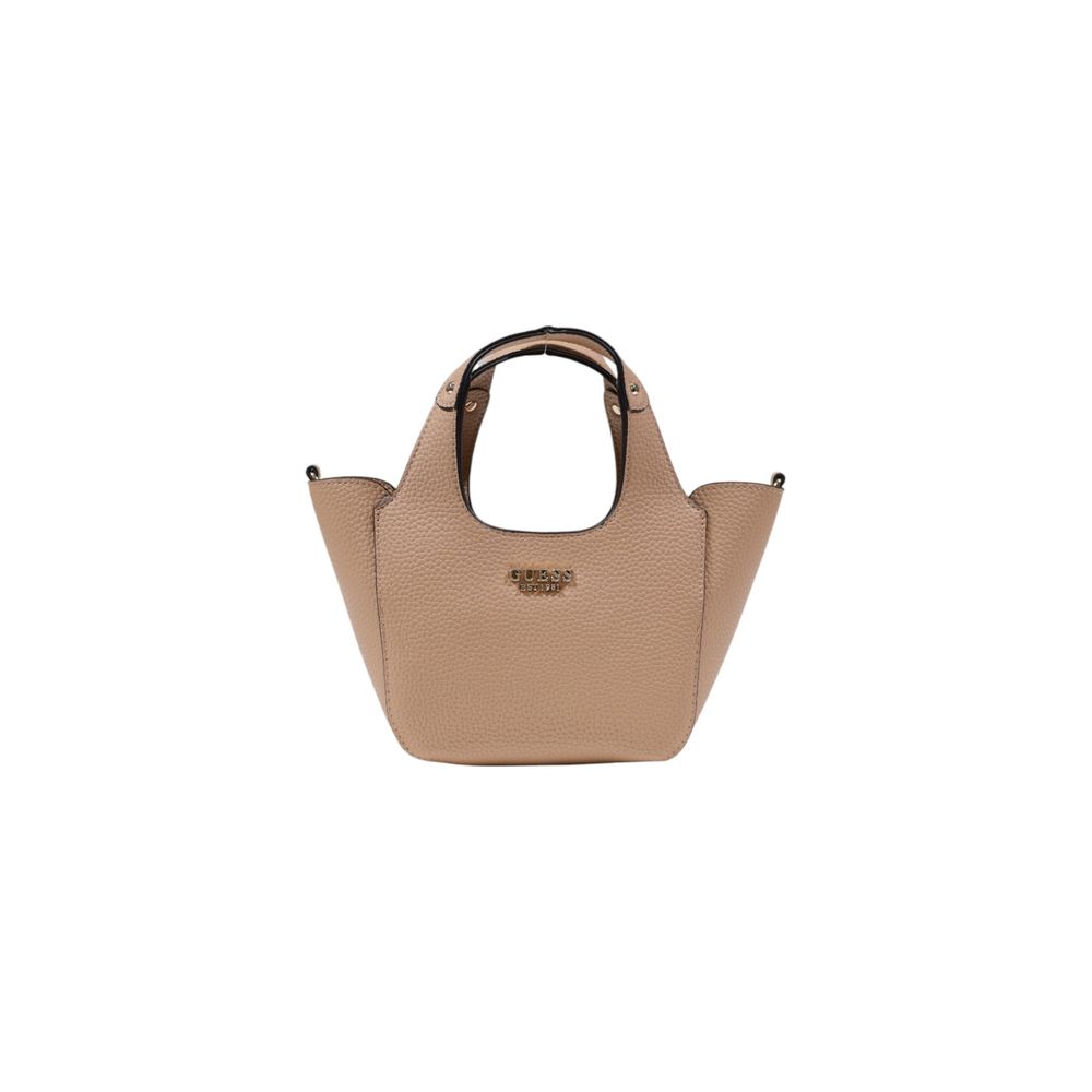 Guess Beige Polyethylene Handbag