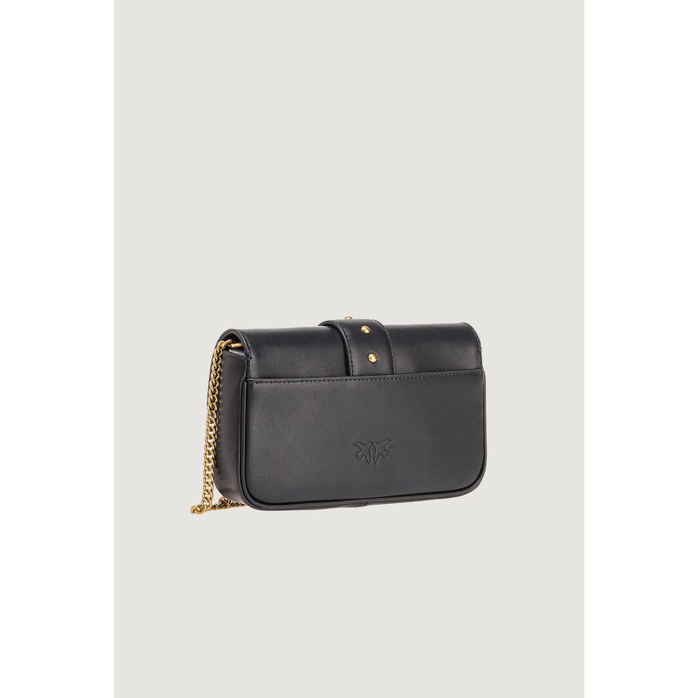 PINKO Black Leather Handbag