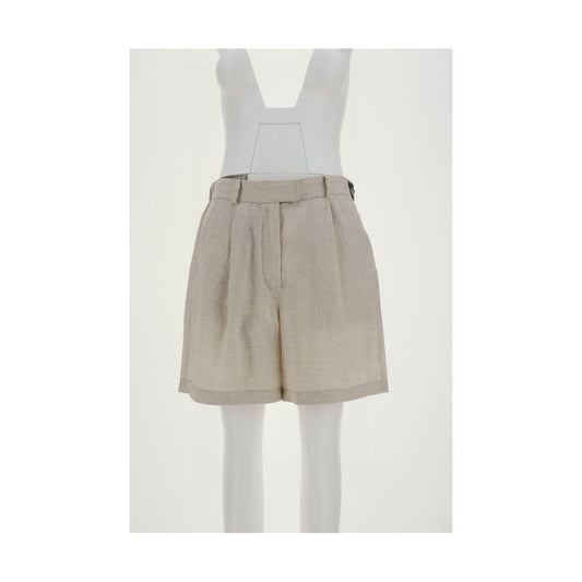 Brunello Cucinelli Linen Shorts