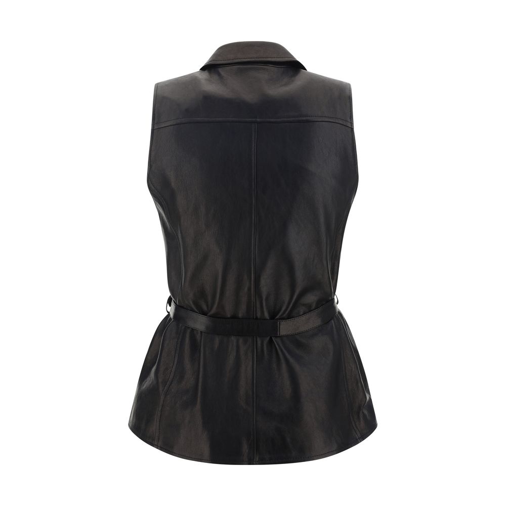 Magda Butrym Leather Vest