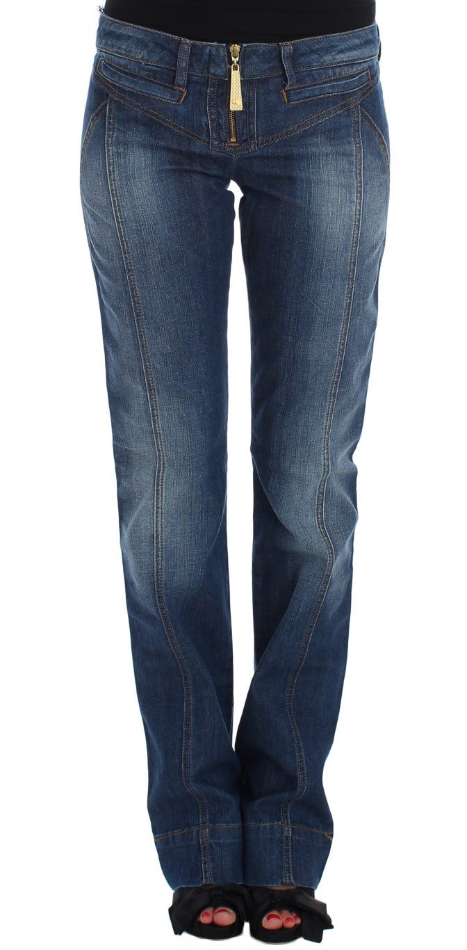 Cavalli Chic Boot Cut Blue Wash Denim W24