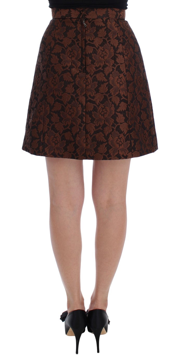 Dolce & Gabbana Elegant Brocade Bubble Skirt IT40 | S