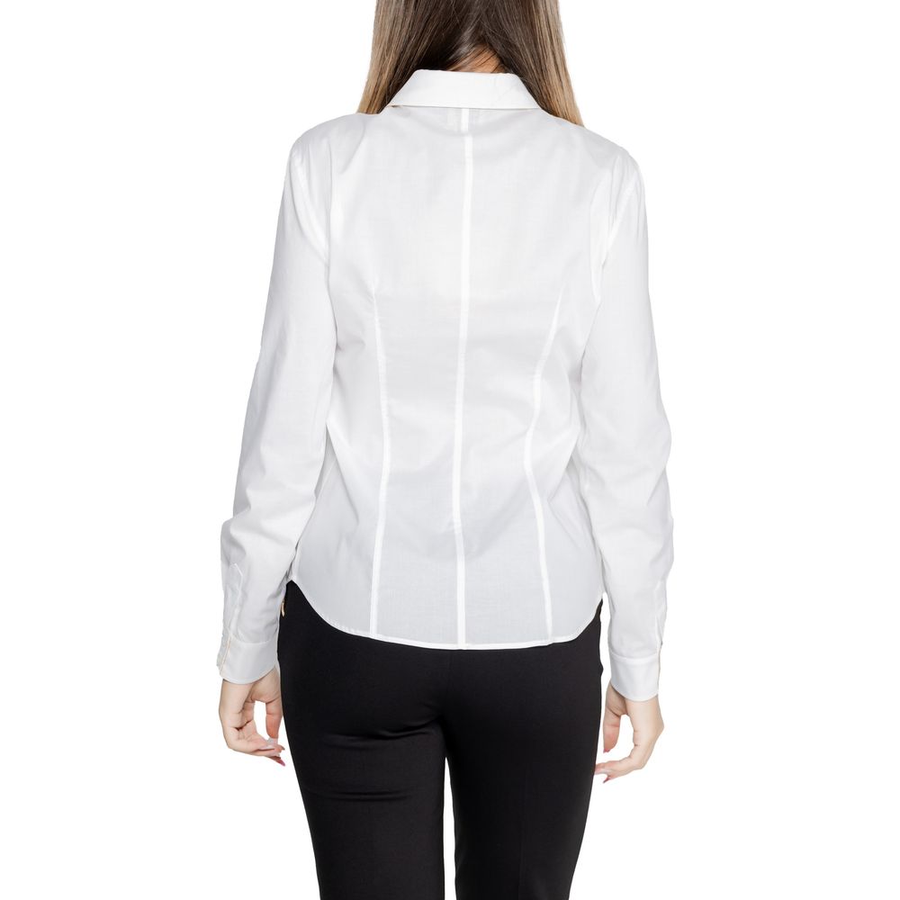 Alviero Martini Prima Classe White Cotton Sweater