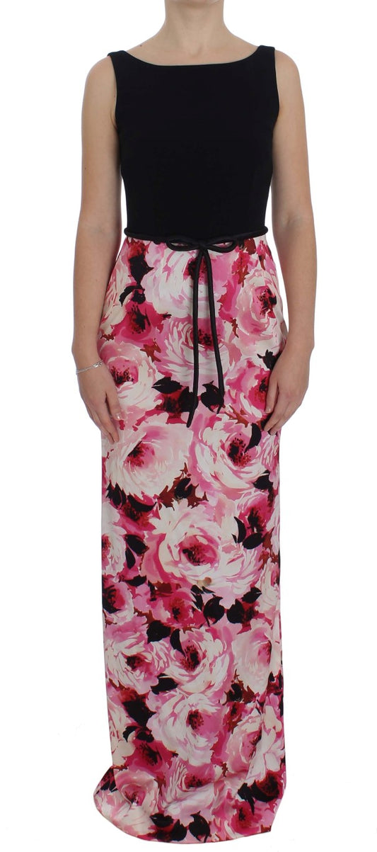 Dolce & Gabbana Floral Elegance Sheath Long Dress IT42 | M