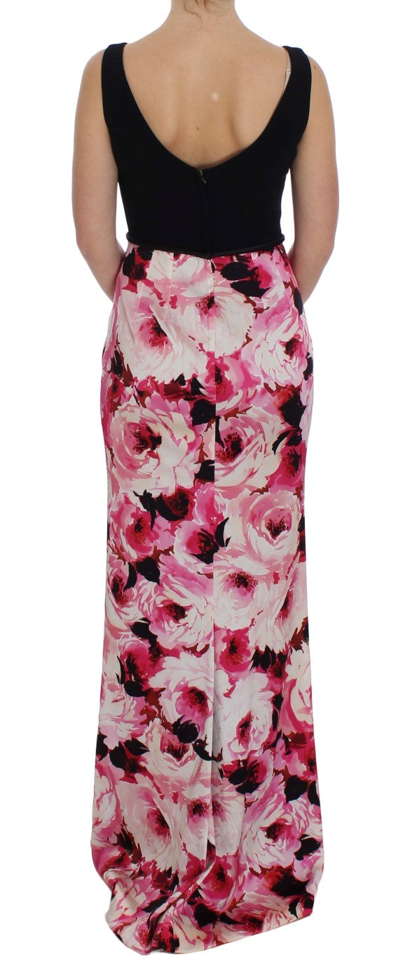 Dolce & Gabbana Floral Elegance Sheath Long Dress IT42 | M